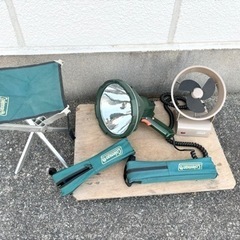 キャンプ用品 コールマン 4点