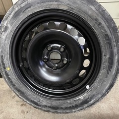 中古スペアタイヤ　ほぼ未使用