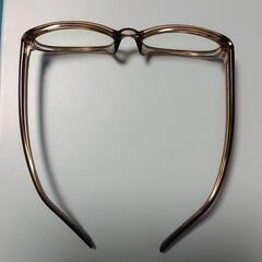♥ストーン✨付きだて眼鏡 新品 未使用 ほんの少し訳ありの画像