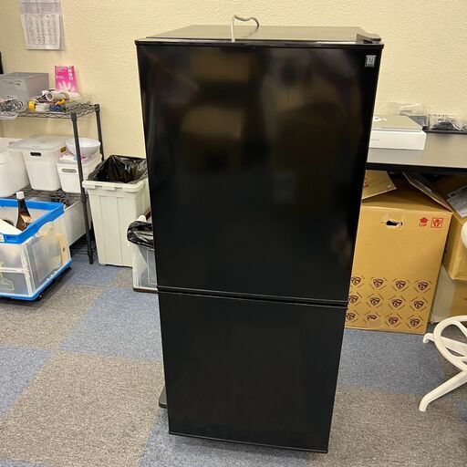 【稼動品】ニトリ 2ドア冷蔵庫 Nグラシア NTR-106BK 冷凍冷蔵庫 106L ブラック 家庭用 家電 中古