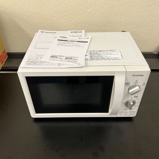 【稼動品】IRISOHYAMA アイリスオーヤマ 電子レンジ IMB-T174-5 家庭用家電 ホワイト 中古