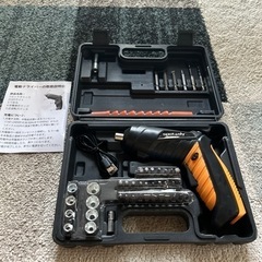 516  電動ドリルドライバー  小型 3.6V 47点セット