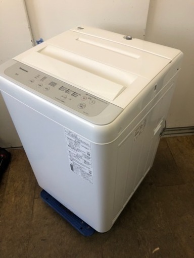 K143★2023年製Panasonic製5.0㌔洗濯機★1年間保証付き★近隣配送・設置可能