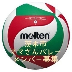 茨木市耳原小体育館で活動しているチームです🏐