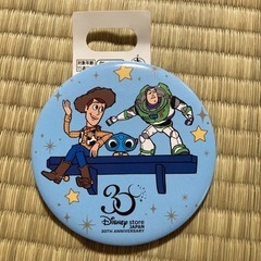 【新品・未使用】ディズニー ★ 30周年　トイストーリー　缶バッジ