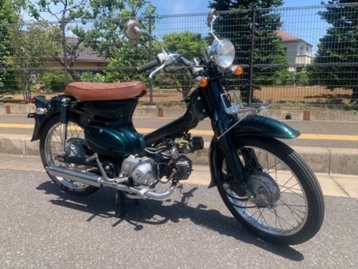 40⭐️カブAA01⭐️前輪ブレーキワイヤー新品、バッテリー充電済み、オイル交換済み、ホンダ、HONDA、ディオ、原付