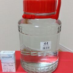 果実酒瓶 4000ml 　４L　5号　一度使用　中古　②