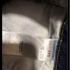 【処分価格】AZUL by moussy ストレッチスキニー　XXSの画像