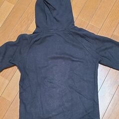 ●古着●GAP ジップアップパーカー 165●ブラック●の画像