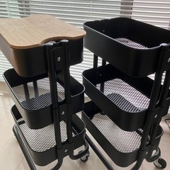IKEA イケア　ロースフルト2個　ホーグスマ1個　ワゴン