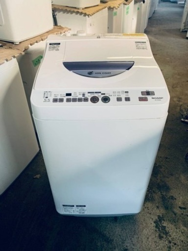 シャープ　電気洗濯乾燥機　ES-TG55L-A