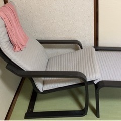 IKEA ポエング　オットマン付