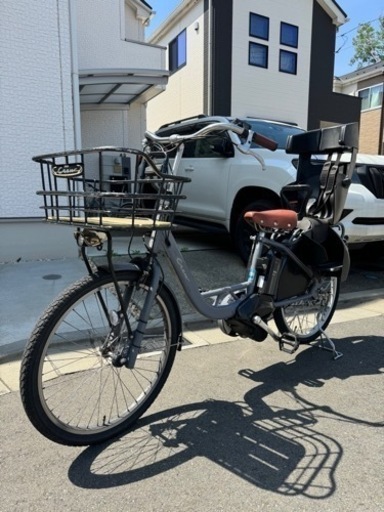 YAMAHA パスクルー　子どものせ自転車　電動自転車