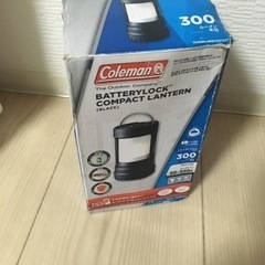 最終値下げ　コールマン　バッテリーロック　ランタン　LEDの画像