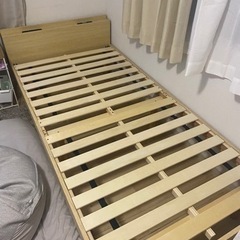 家具 ベッド シングルベッドの画像