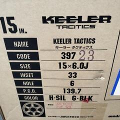 ★最終値下げ☆新品未使用未開封★KEELER TACTICS ハイエース用アルミ4本セットの画像