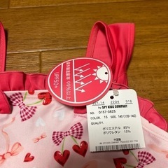 新品　女児　水着140の画像