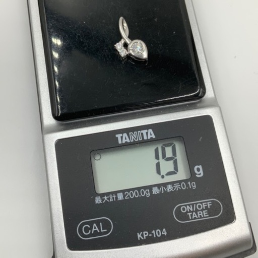 Pt900 プラチナ900 ダイヤモンドペンダント　1.9g ダイヤ 0.27ct