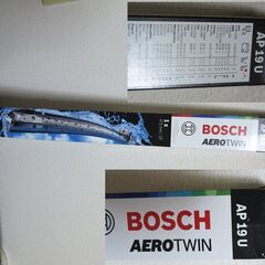 未使用・実装着　新品ワイパー　ボッシュ　エアロツイン　※結構良い...
