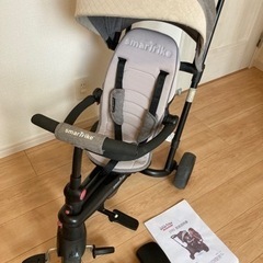 スマートトライク 三輪車 ベビーカー6か月〜OK取説付 STR5の画像