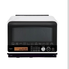 極美品　東芝 TOSHIBA ER-LD10（W） [過熱水蒸気オーブンレンジ 電子レンジ 石窯ドーム 30L グランホワイト タンク式 1段調理]の画像