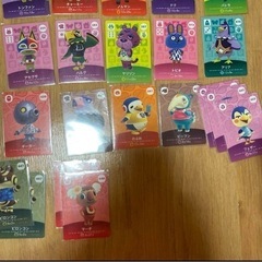 あつまれどうぶつの森、あつ森、アミーボ、amiiboカードの画像