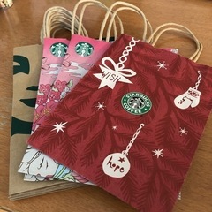 スタバの手提げ袋