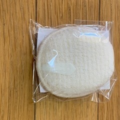 ファンケル洗顔パフ（アイボリー）