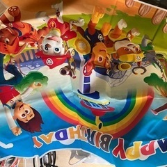 【無料 0円！】パウパトロール、セサミストリート誕生日バナーの画像