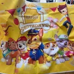 【無料 0円！】パウパトロール、セサミストリート誕生日バナー