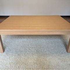【お話し中】無印良品　家具 テーブル こたつの画像