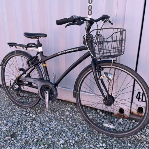 【都内/千葉市引取】ママチャリ 700c 自転車 鍵/オートライト/3段変速付 定価4.3万円