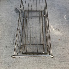 家具 収納家具　食器用ステンレスラックの画像