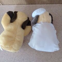 さんまのまんま　まんま人形　2個セット+1個おまけ　未使用　コレクションで袋で保管　色あせ無し　の画像