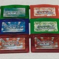 【お話中】ポケモン ゲームボーイアドバンスソフト まとめ売り