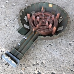 業務用　タチバナ製作所 鋳物コンロ LPガス用 ガスバーナー TS-330 動作確認済の画像