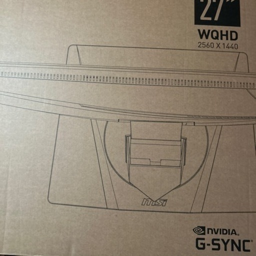 MSI  ゲーミングモニター wqhd