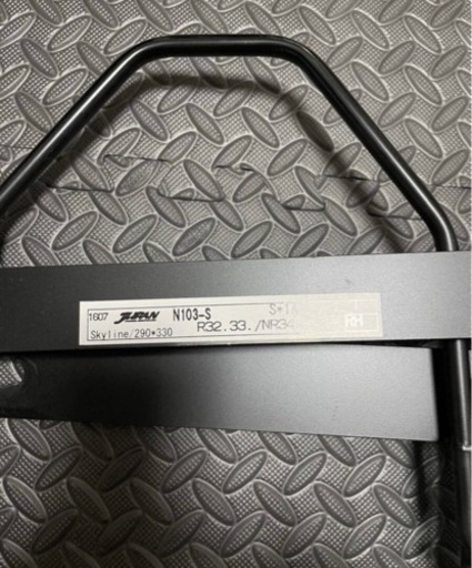 BCNR33に使用 JURANシートレール 運転席用 セミバケ用
