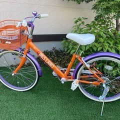 　【決まりました】GIRLS LABO ポップ20インチ　子供用自転車の画像