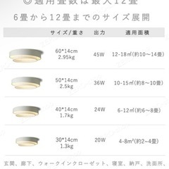 【5/25受取】シーリングライト 照明器具の画像