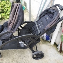 二人乗りベビーカー