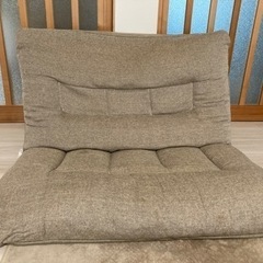 家具 2人掛け 座椅子ソファ カバー付き ニトリ