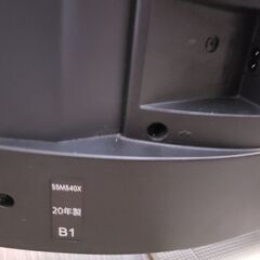 ジャンク品　東芝　テレビ　REGZA 55M540X  4K対応液晶パネル (2020年製) の画像