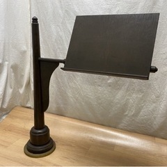 M17195【希少】木製 見台 譜面台 メニューボード ウェルカムボード 