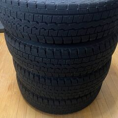 【大阪府河内長野市引き取り限定】ダンロップ WINTER MAXX SV01 バン・商用車用スタッドレスタイヤの画像