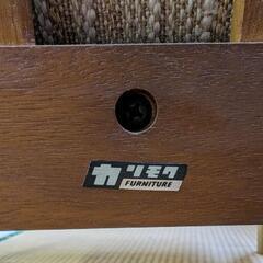 【追記あり】カリモク 家具 ソファ 2台セット レトロの画像