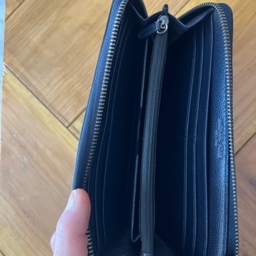 Michaelkors マイケルコース　メンズ長財布　ネイビー
