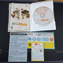 Nintendo　Wii　3点(Music、Fit、みんなの常識テレビ)の画像
