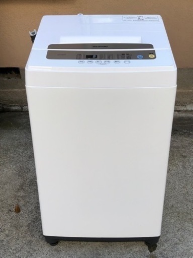(S24)SALE‼️¥12,100(税込み) IRIS OHYAMA 全自動電気洗濯機 5kg 2021年製