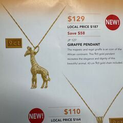 GIRAFFE PENDANT